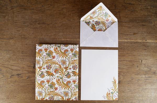 Nobles Briefpapier Set aus Italien